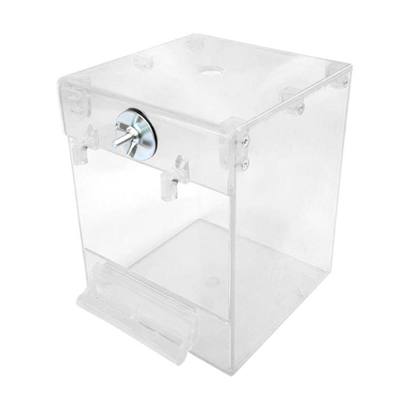 Transparent Square Acrylic Bird Bath: A Soothing Oasis For Your Feathered Friends