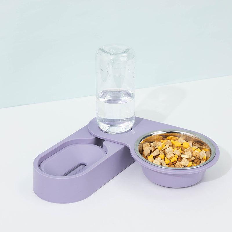 Rotatable Corner Bowl For Cats - Automatic Drinking Water Feeder