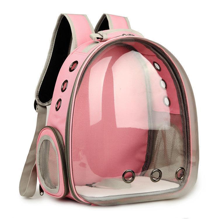 Bubble Pet Sightseeing Backpack: Portable And Stylish Carrier For Small Animals