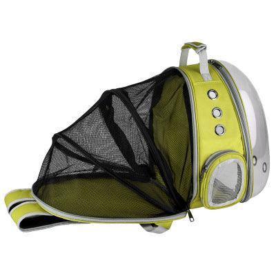 Bubble Pet Sightseeing Backpack: Portable And Stylish Carrier For Small Animals