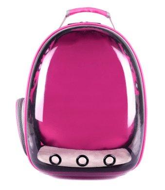 Bubble Pet Sightseeing Backpack: Portable And Stylish Carrier For Small Animals